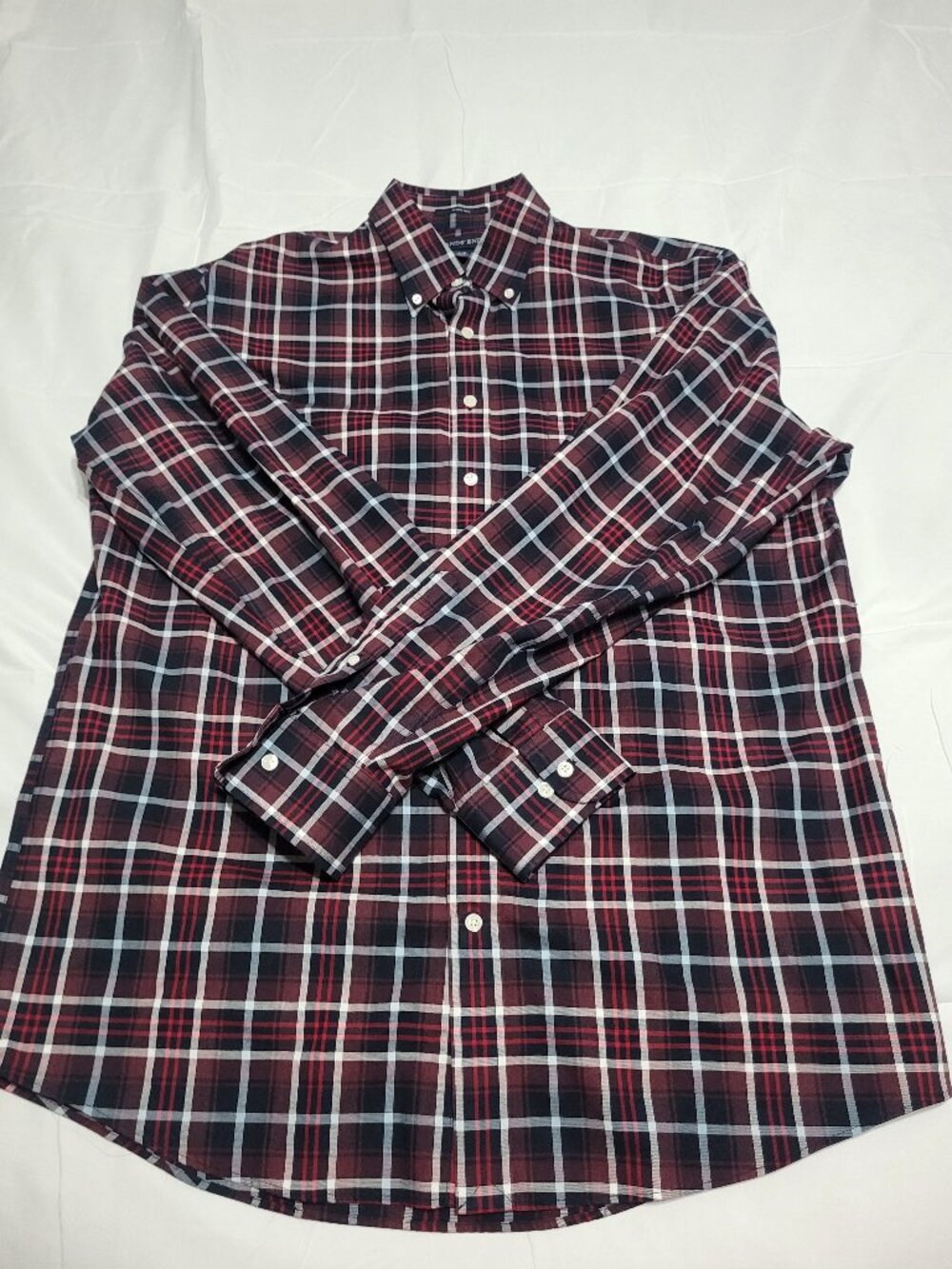 Lands’ End No Iron Twill Long Sleeve Shirt – Size Large Tall (LT)